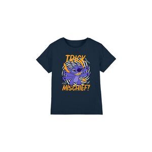 Lilo & Stitch Childrens/Kids Trick Or Mischief T-Shirt / Navy